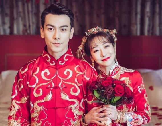 45歲陳紫函和小她九歲的老公