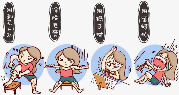 腋下脫毛哪種方法好